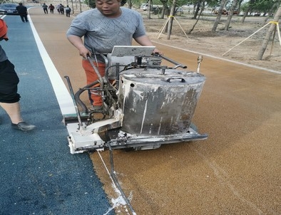 湘西湘西景区标线施工